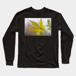 Maple Leaf in Autumn Day Long Sleeve T-Shirt